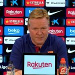 Koeman: “Mañana echaremos de menos a toda la afición del Camp Nou”