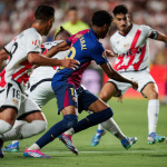 Marc Bernal comes off injured against Rayo Vallecano
