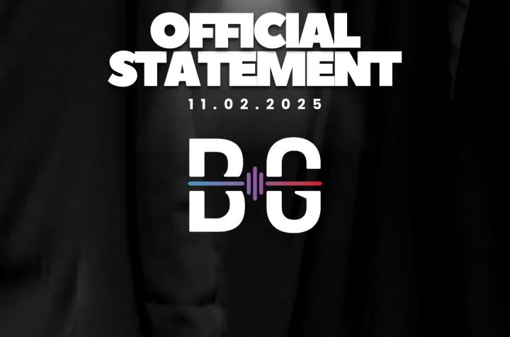 Official statement graphic / BLAUGRANAGRAM