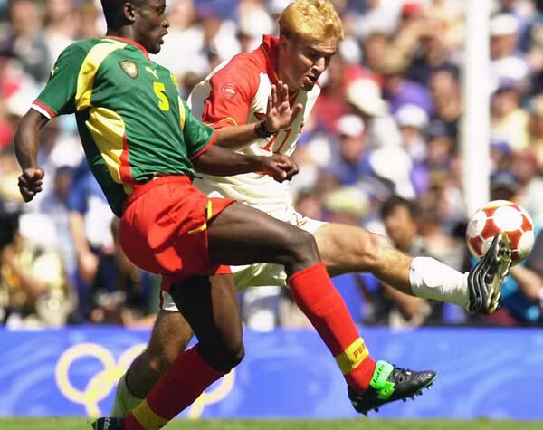 Jordi Ferrón in 2000 Olympics, were Spain won a silver medal